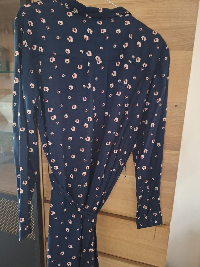 Robe chemise à fleurs - photo numéro 3