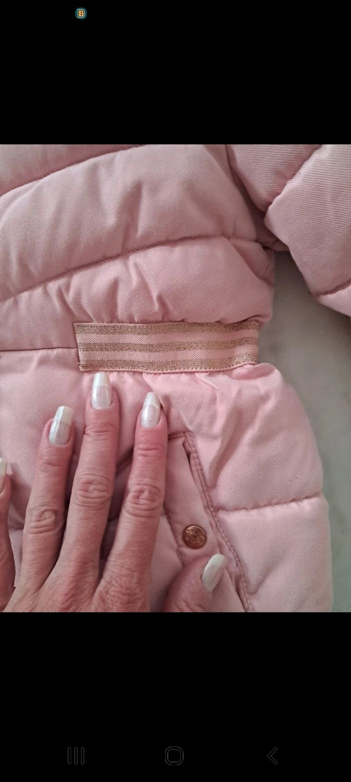 Doudoune manteau rose Sergent Major 2 ans - photo numéro 3