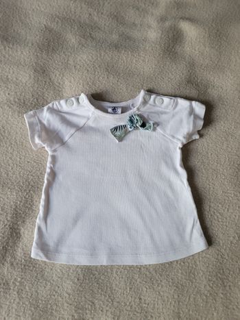 T-shirt petit bateau 6 mois 67 cm