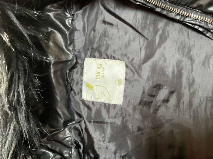 manteau à capuche noir 12 ans gemo tbe - photo numéro 2