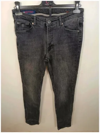 C26 jeans noir Serge Blanco W30