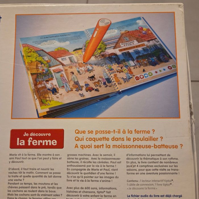 Coffret complet tiptoi interactif la ferme - photo numéro 4
