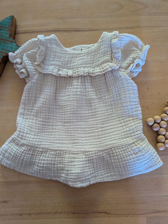 Vertbaudet
Robe en gaze de coton bébé - vanille - photo numéro 2