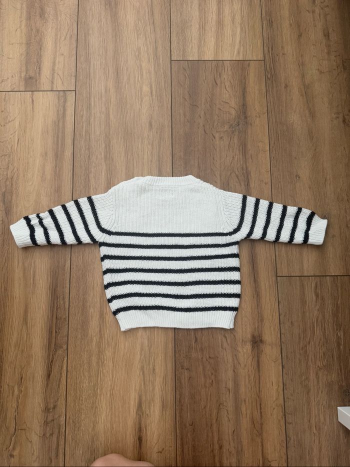 Pull marinière Kiabi 3 mois - photo numéro 4