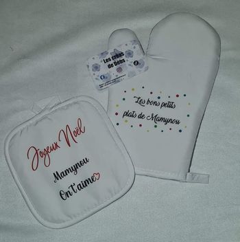 Gant + manique personnalisé