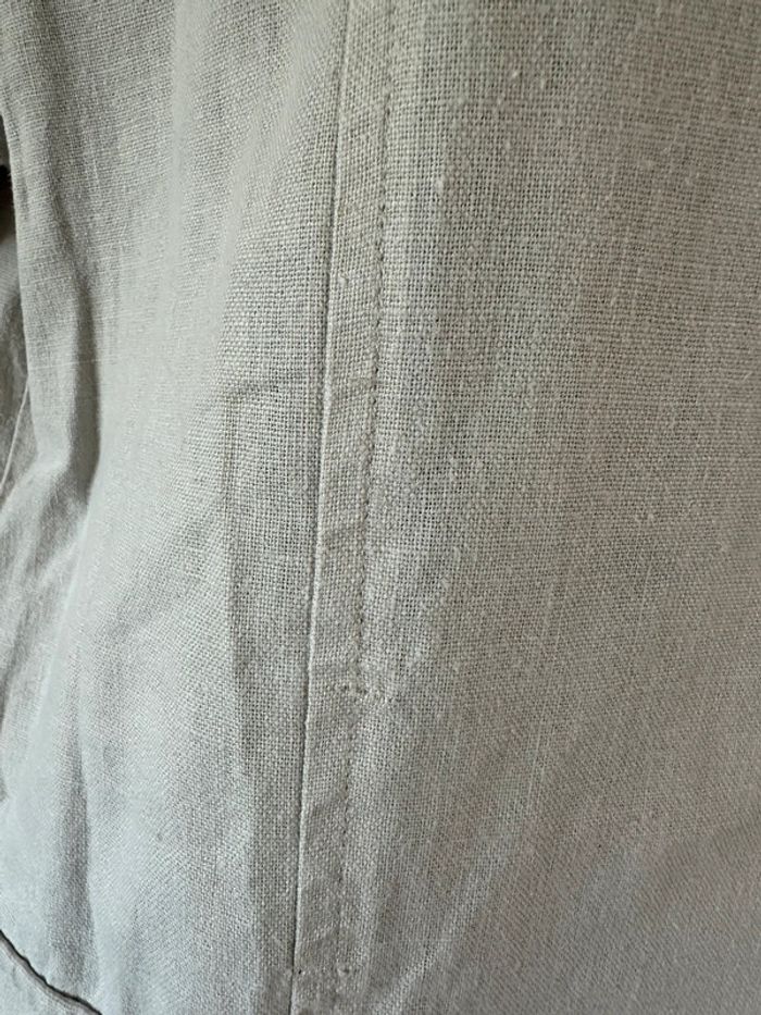 Chemise gilet crème - photo numéro 3