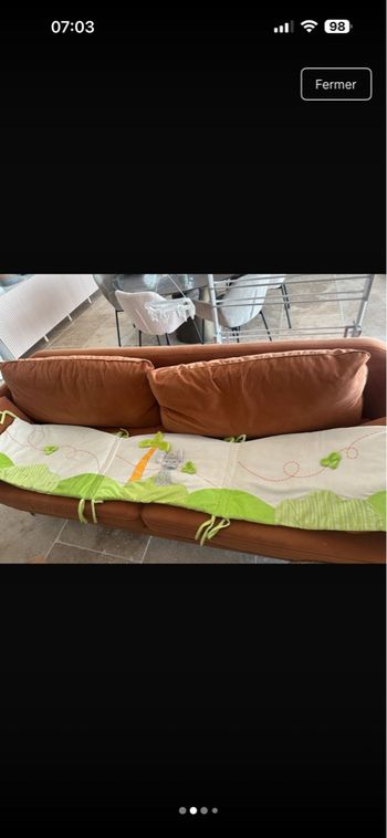 Tour de lit + couette 