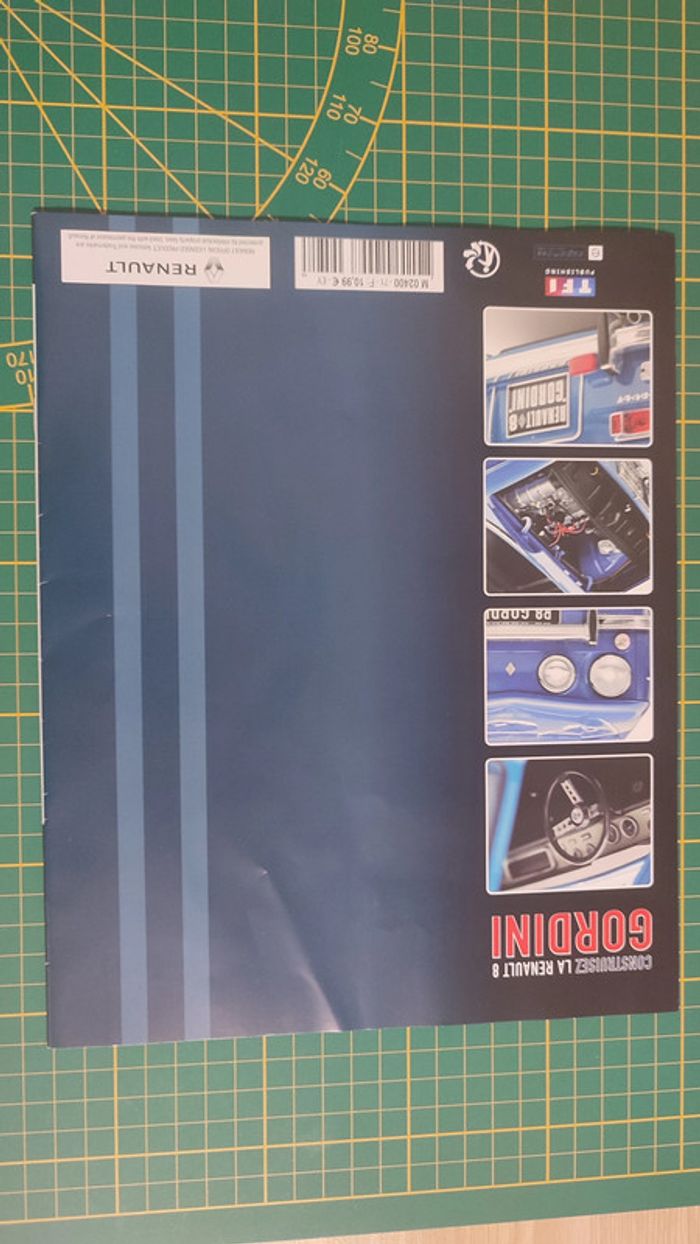 Fascicule seul sans pièce N°71 Renault R8 Gordini 1/8 1/8ème Eaglemoss collections #A67 - photo numéro 2