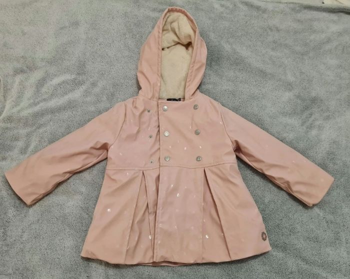 Parka fille rose fourrée Sergent Major - 2/3 ans