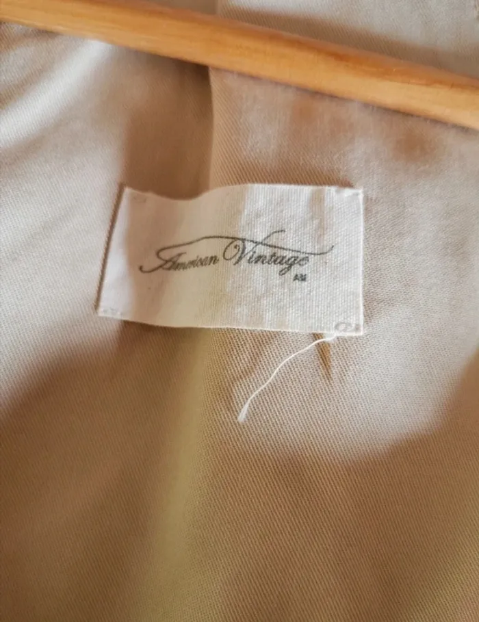 Salopette short beige American Vintage - photo numéro 7