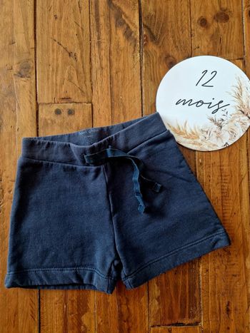 Short bébé 12 mois
