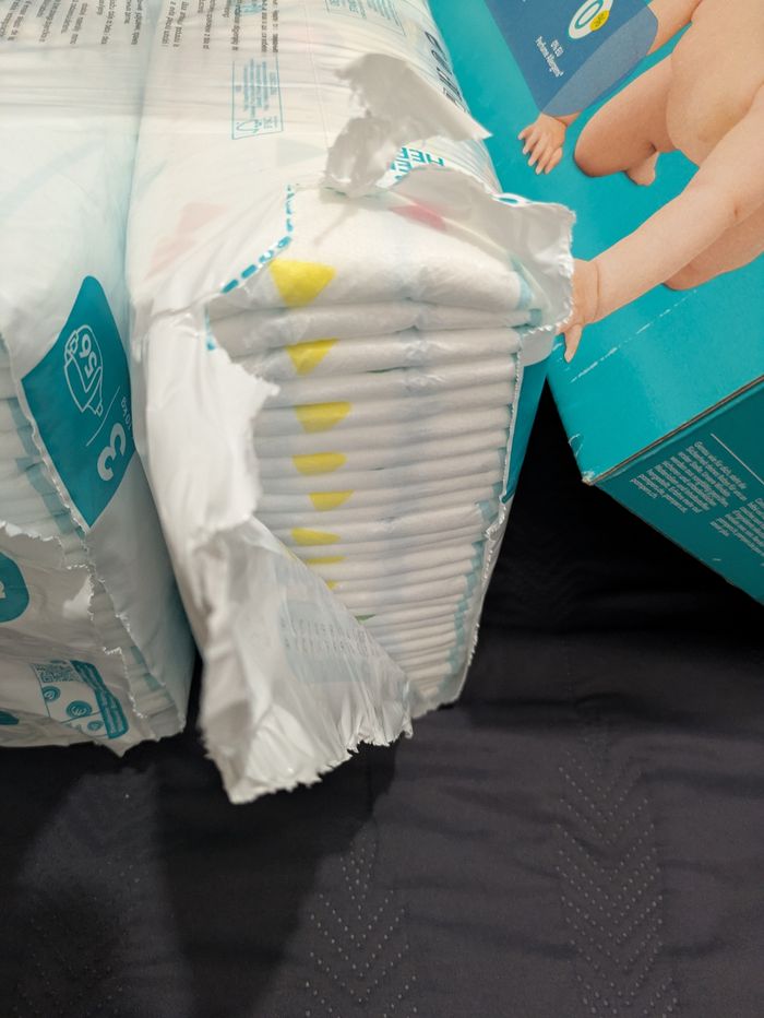 Couches Pampers baby dry taille 3 - photo numéro 3