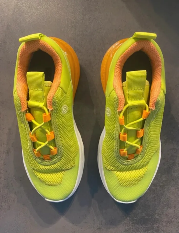 Baskets jaune Geox taille 30 - photo numéro 2