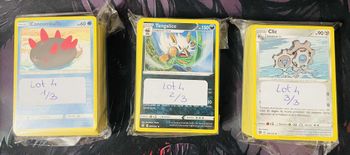 Lot de 300 cartes Pokémon communes sans doubles – Bloc Épée & Bouclier