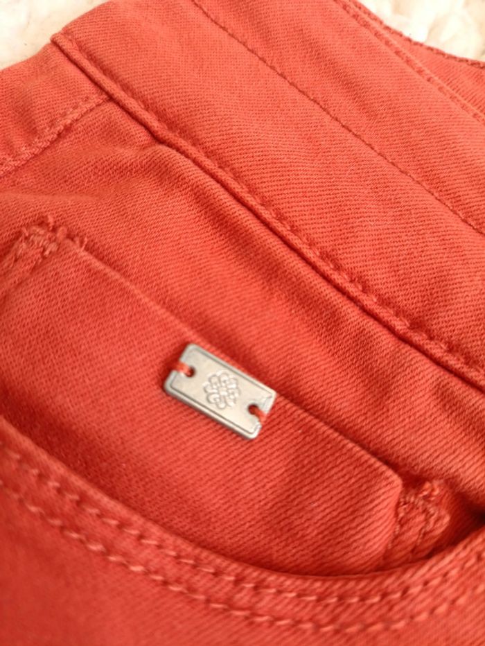 Pantalon rouge brique Bréal neuf avec étiquette - photo numéro 5