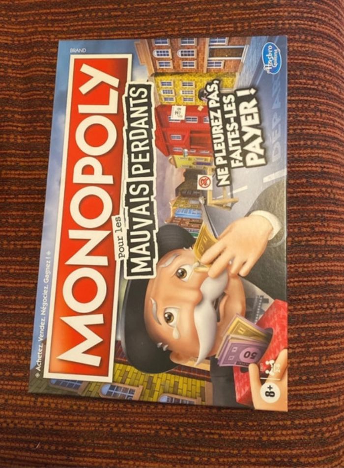 Monopoly Mauvais perdant