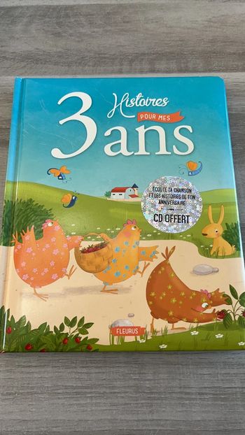 Livre histoires pour mes 3 ans