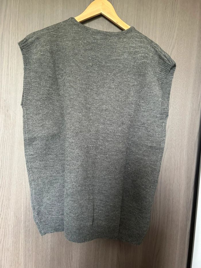 Pull gris - photo numéro 3