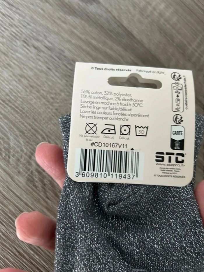 Chaussettes paillettes - 37/42 - photo numéro 3