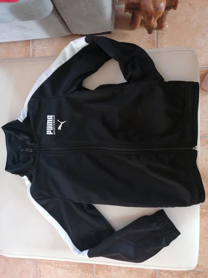 Veste Puma 7-8 ans noire - photo numéro 2