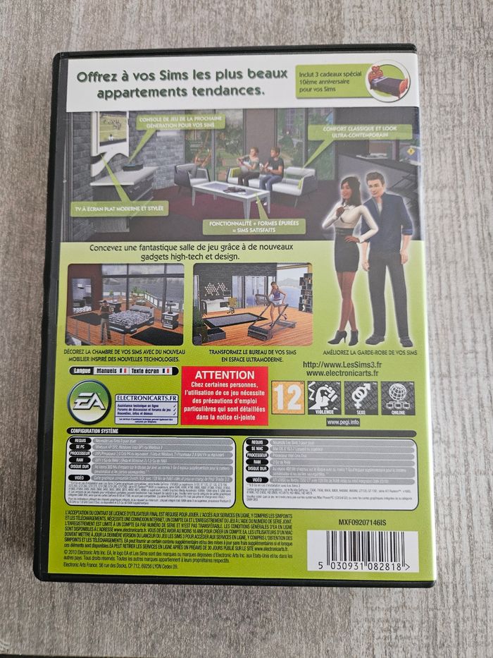 Jeu vidéo- Sims kit Inspiration loft - photo numéro 2