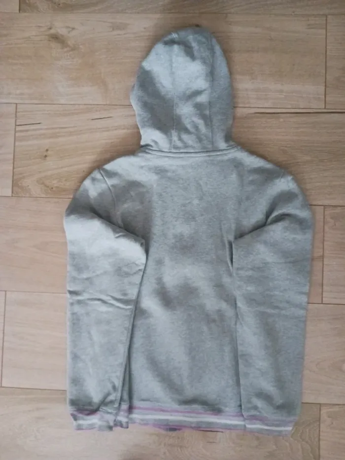 Gilet zippé à capuche court fille 16 ans Go sport - photo numéro 2