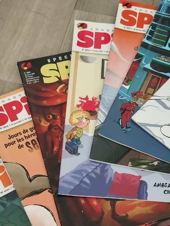 Lot de 12 magazines SPIROU année 2011 L010 - photo numéro 7
