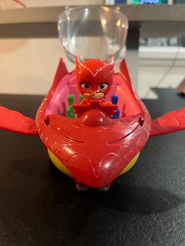 Véhicule Pyjamasques + figurine Bibou - photo numéro 2