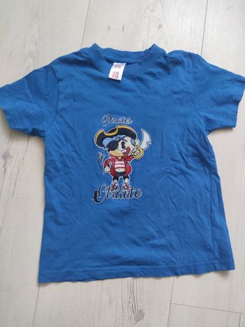 Tee shirt bleu t's 6/8ans