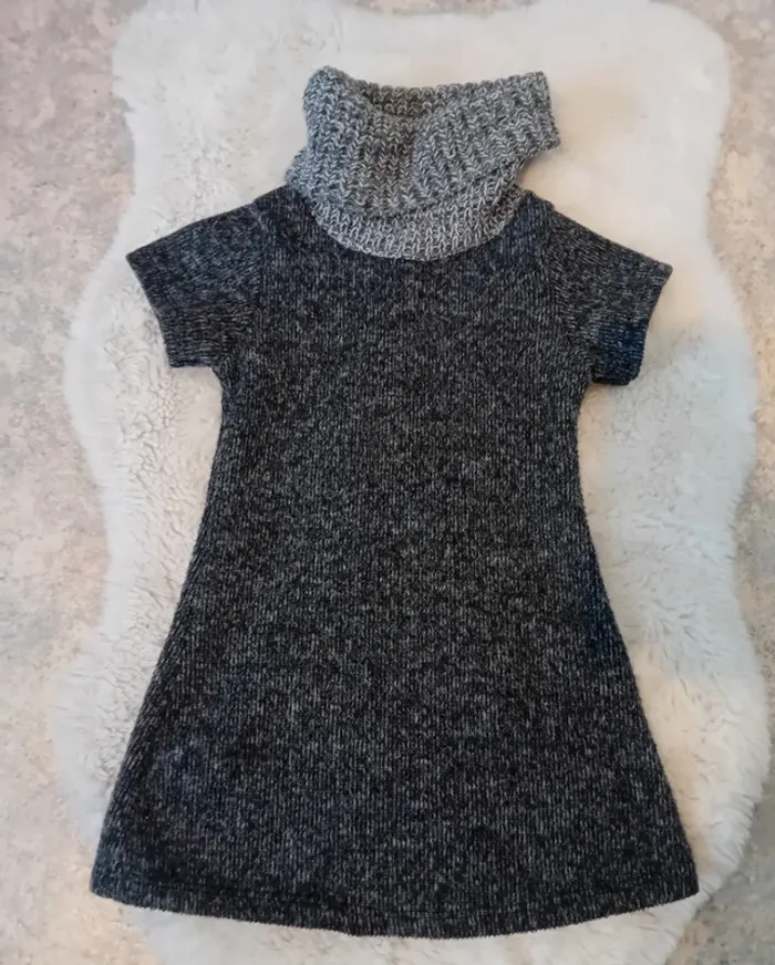 Robe col roulé