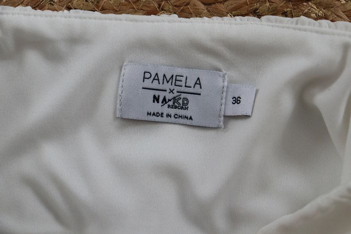 Robe blanche NA-KD x Pamela Reif - photo numéro 4