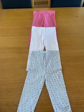 3 legging fille 18 mois