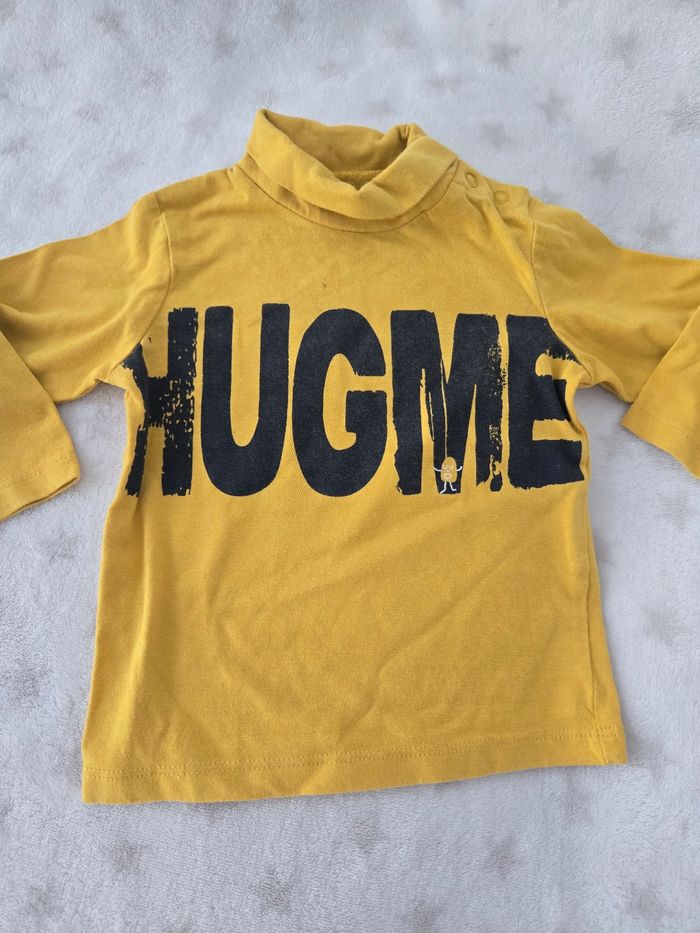 Lot de t-shirts manches longues 6 mois mois - photo numéro 2