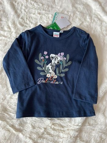 Tee shirt manche longue 101 dalmatiens disney