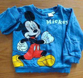 Sweat garçon Disney baby 12 mois