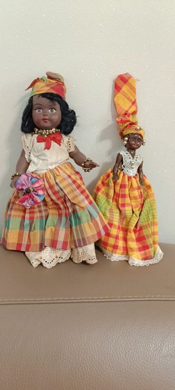 Lot poupée Antillaise