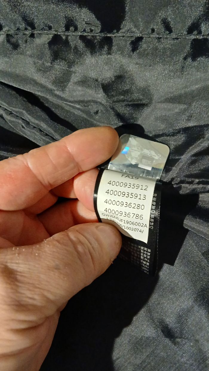 Doudoune the north face nuptse violet et noir unisexe - photo numéro 7