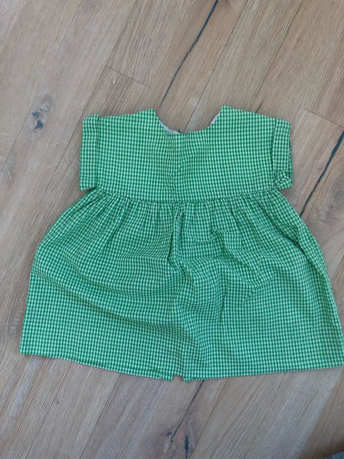 Robe vichy Jacadi 6 mois - photo numéro 3