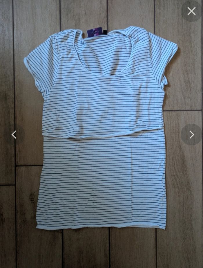 Haut de Grossesse, style marinière 🛥️