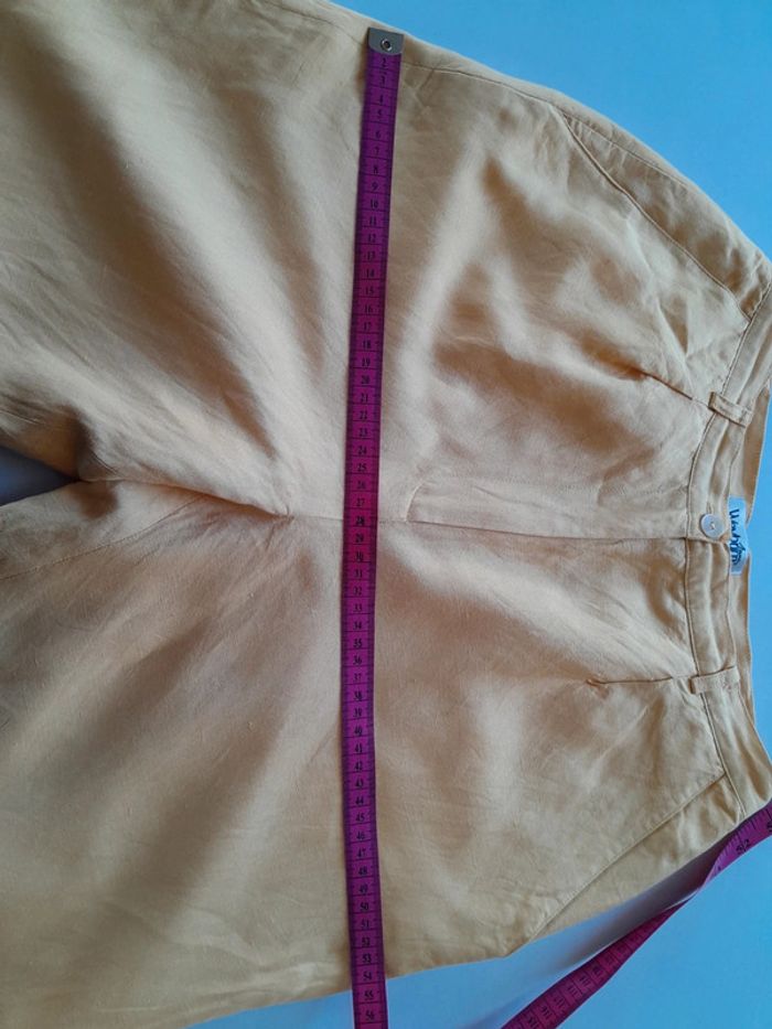 Pantalon lin viscose doublé Anne weyburn taille 40 - photo numéro 10