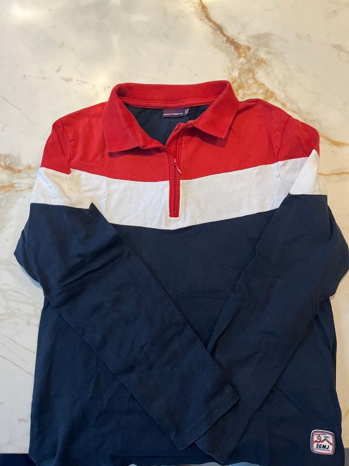Polo manches longues sergent major 11 ans