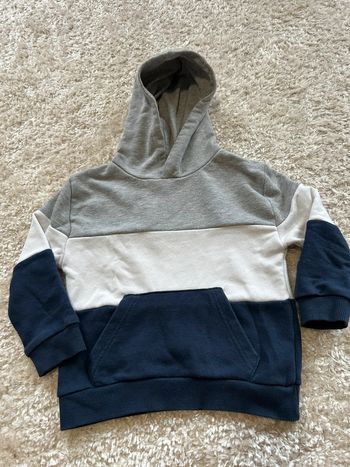 Sweat à capuche tricolore • 3/4 ans • Primark