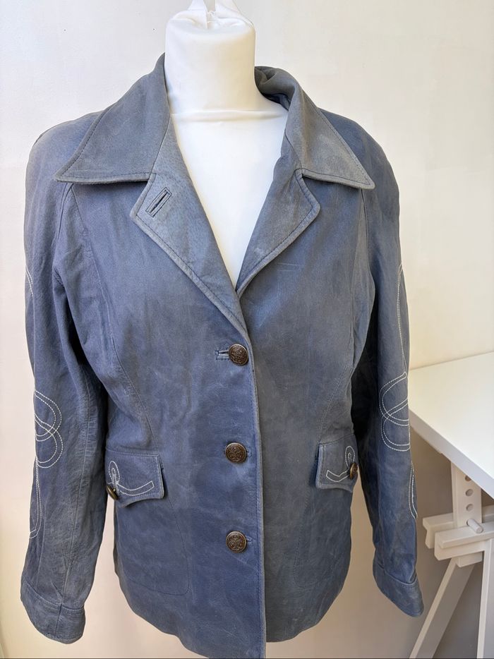 Veste Blazer en cuir