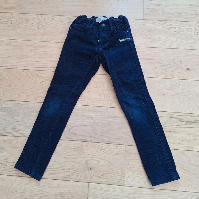 Pantalon velours skinny pailleté avec étoiles 8 ans