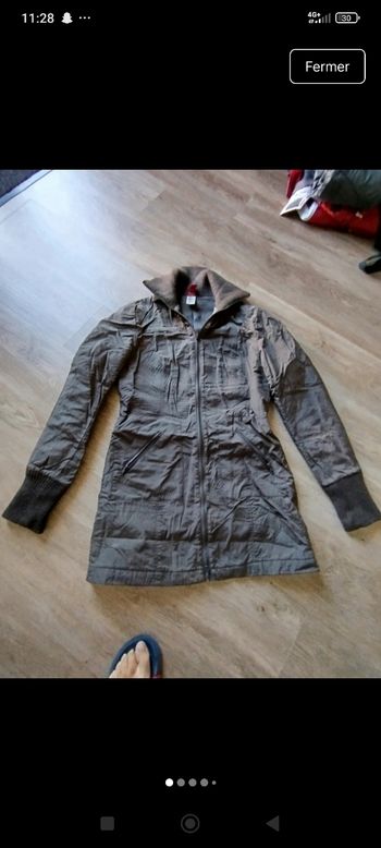 Doudoune marron