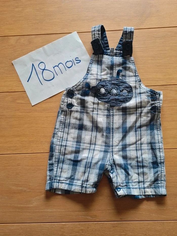 Salopette short 18mois