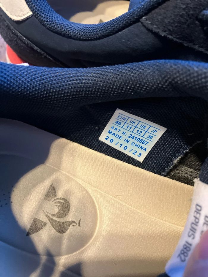 Baskets le coq sportif 46 - photo numéro 3