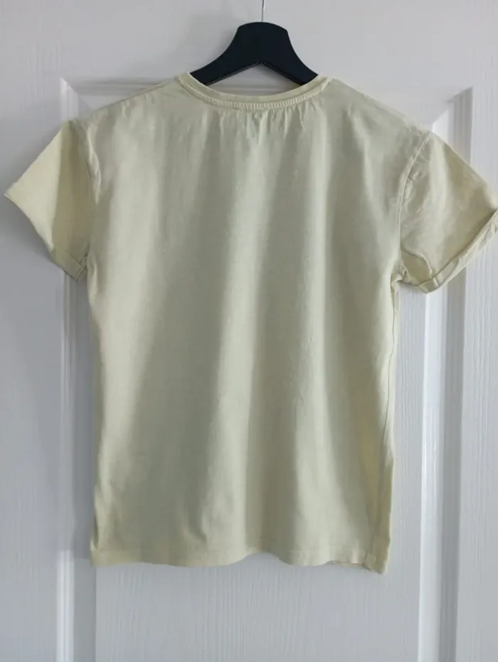 T-Shirt Kiabi jaune 12 ans - photo numéro 2