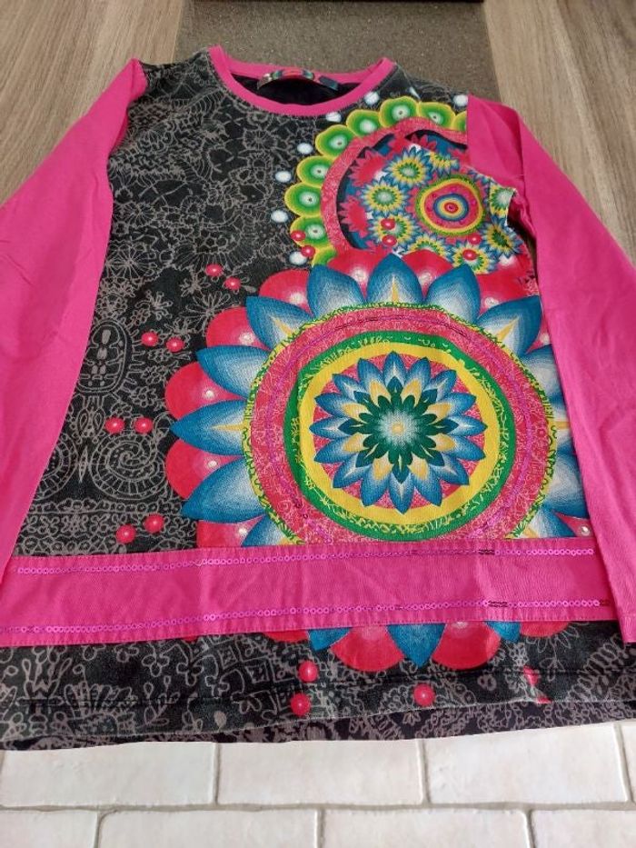 Tee shirt fleuri Desigual