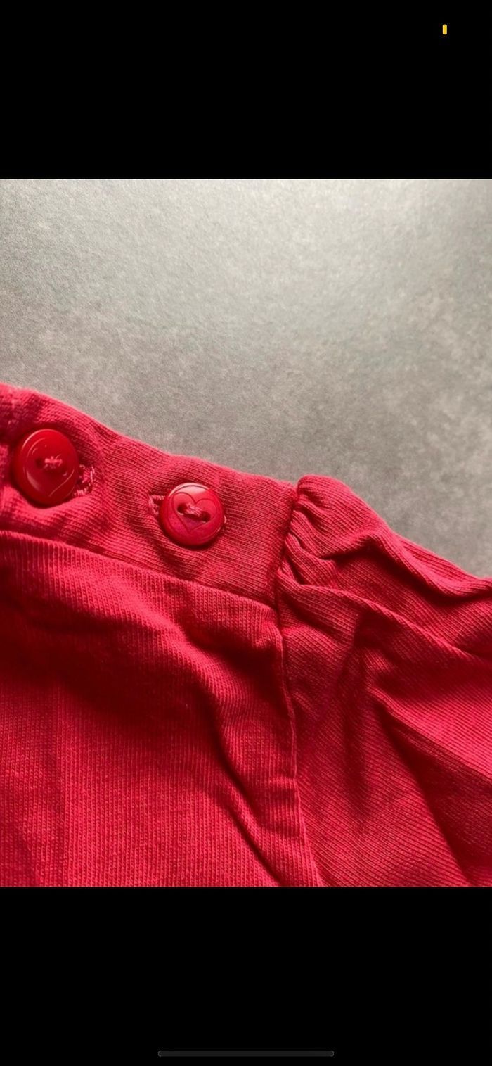 Tee shirt manches longues Coeur Neuf 18 mois - photo numéro 6